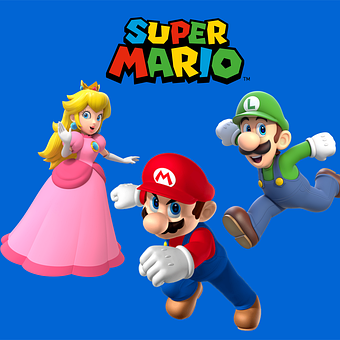 Mario, Luigi, Princesa Peach, Imagen