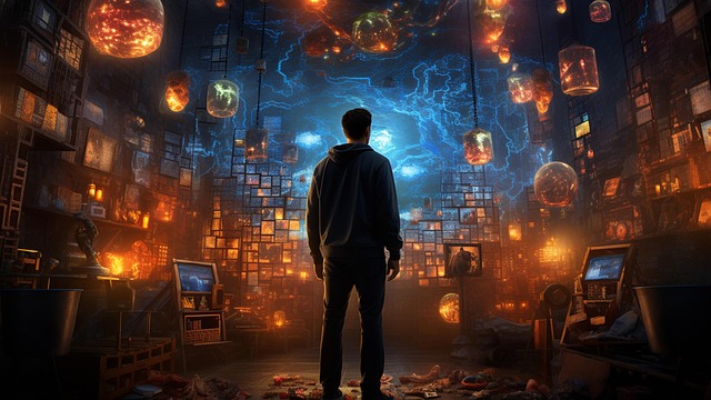Ai Generiert, Mann, Mystiker, Zimmer