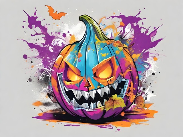 Free Ai Generated Jack O' Lantern illustration and picture