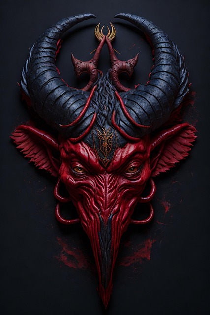 Free ai generated fantasy demon illustration