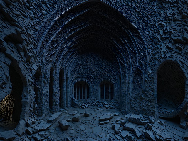 Download free HD stock image of Ai Generated Cave Free ai generated cave fantasy illustration