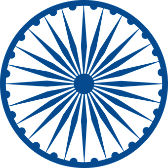Chakra Asoka, Chakra Asoka Color Azul