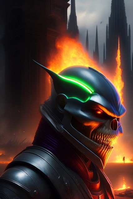 Download Ai Generated, Alien, Warrior. Royalty-Free Stock Illustration ...