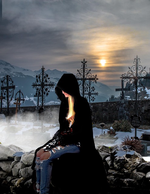 Free Beauty Graveyard photo and picture