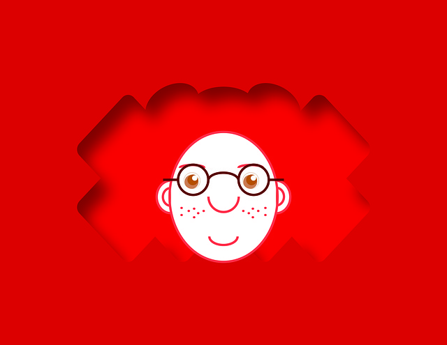 Rød, Illustration, Kvinde, Pige, Design