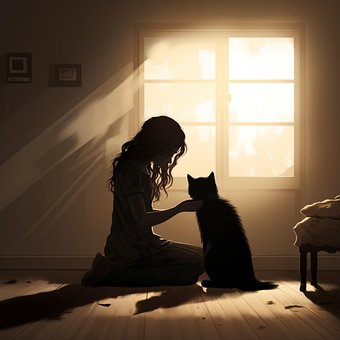 Free Ai Generated Cat illustration and picture