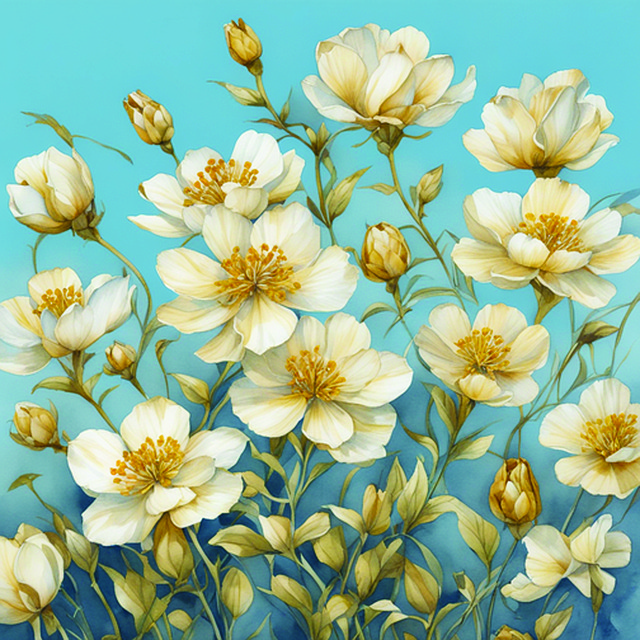 Weiß, Blumen, Frühling, Natur, Garten