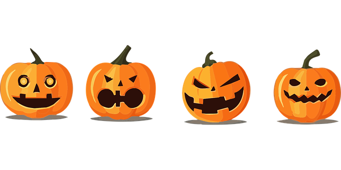 Free Pumpkin Jack O' Lantern vector and picture