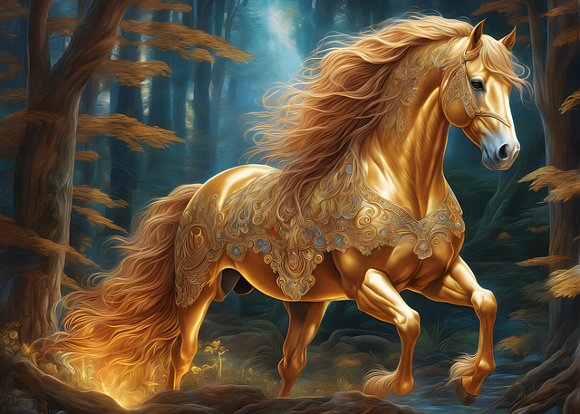 Free horse stallion equine illustration