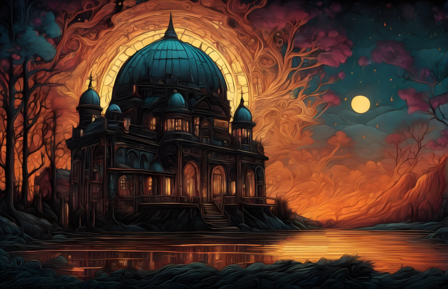 Free medieval architecture citadel illustration