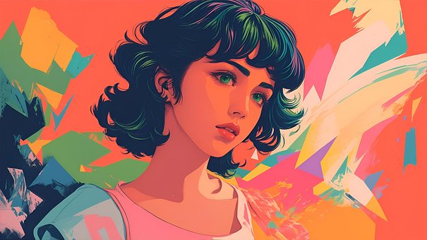 Free Ai Generated Woman illustration and picture