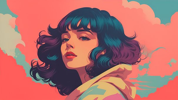 Free Ai Generated Woman illustration and picture