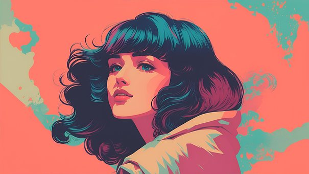 Free Ai Generated Woman illustration and picture