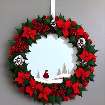 Christmas Wreath, Bær, Feriekrans
