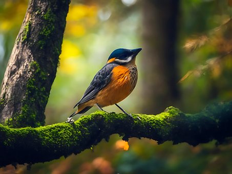 Ai Generado, Pájaro, Animal, Plumas
