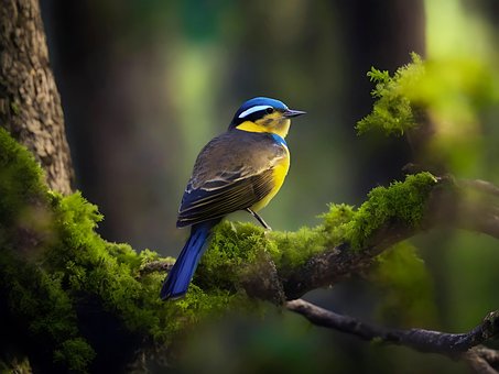 Ai Generado, Pájaro, Animal, Plumas