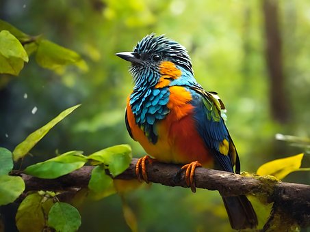 Ai Generado, Pájaro, Animal, Aviar