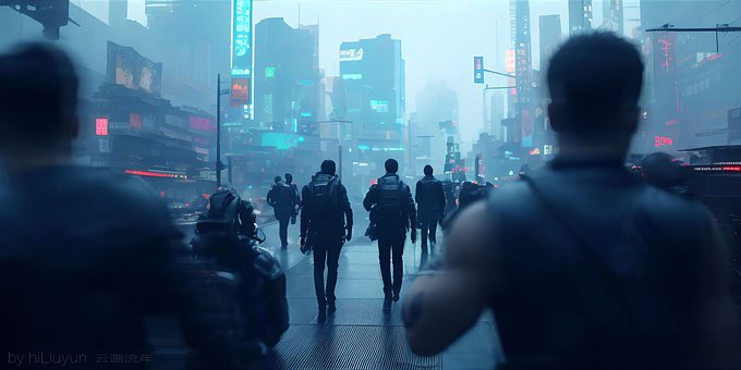 Free Science Fiction Future illustration and picture