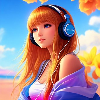 Free Cute Girl illustration and picture