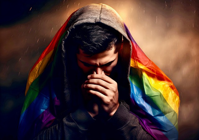 Free ai generated rainbow pride illustration