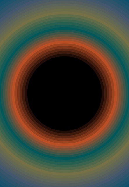 Konzentrisch, Kreise, Neon, Hypnotisch