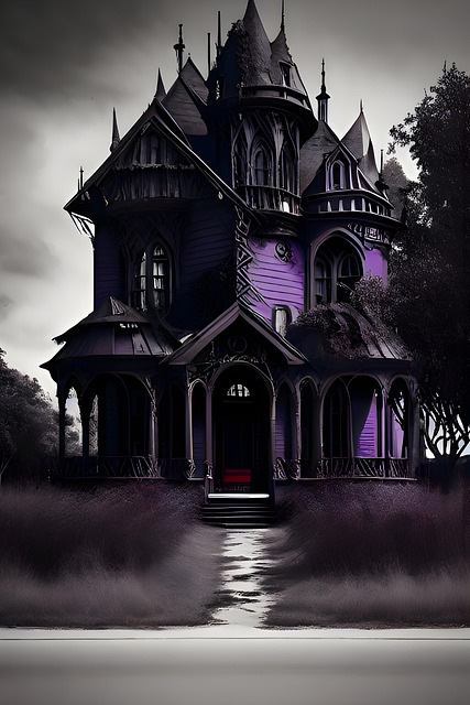 Free Haunted House illustration and picture