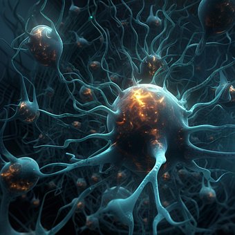 Free Ai Generated Neuron illustration and picture