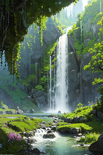 Wasser, Wasserfall, Natürlich, Wald