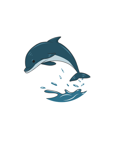 Delfín, Ilustración De Delfines