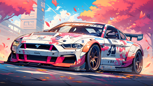 Free ai generated vehicle luxury car illustration