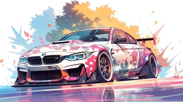 Free ai generated vehicle luxury car illustration