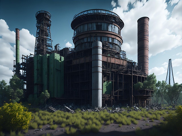 Download Ai Generated Abandoned Nature Royalty-Free Stock Illustration ...