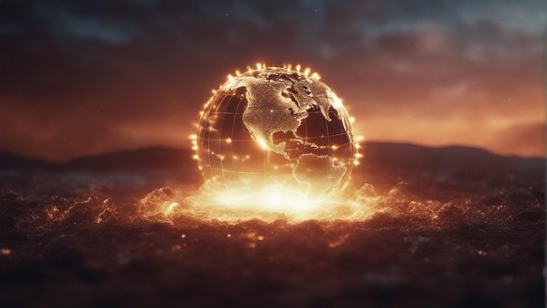 Free Ai Generated Glowing illustration and picture