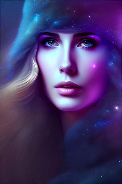 Free ai generated woman beautiful illustration