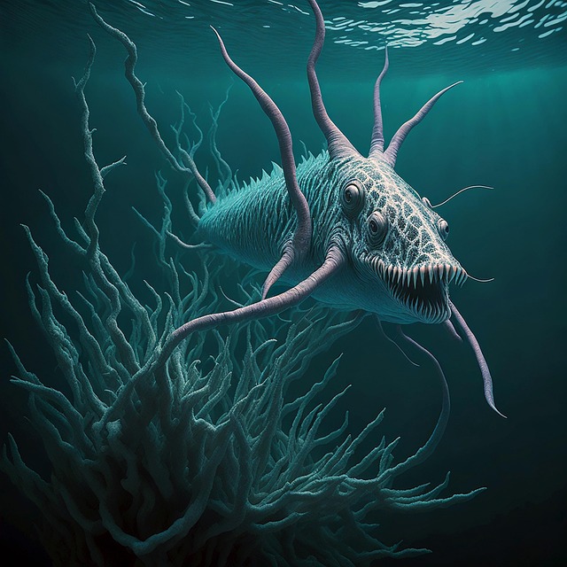 Download Ai Generated, Fish, Monstrous. Royalty-Free Stock Illustration ...