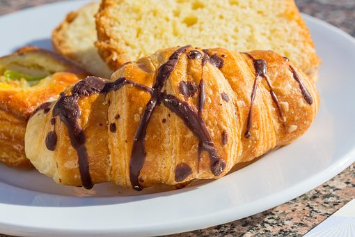 Croissant, Mic Dejun, Alimente