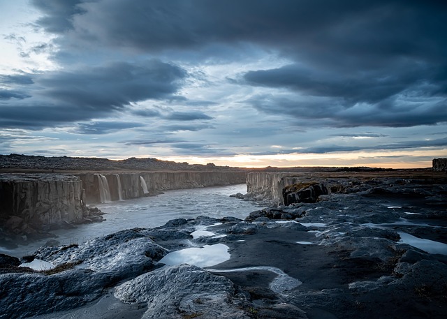 Free Waterfall River photo and picture