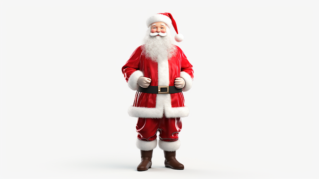 Free Ai Generated Santa Claus illustration and picture