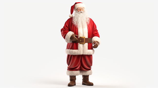 Free Ai Generated Santa Claus illustration and picture