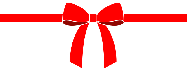 Free ribbon gift christmas illustration