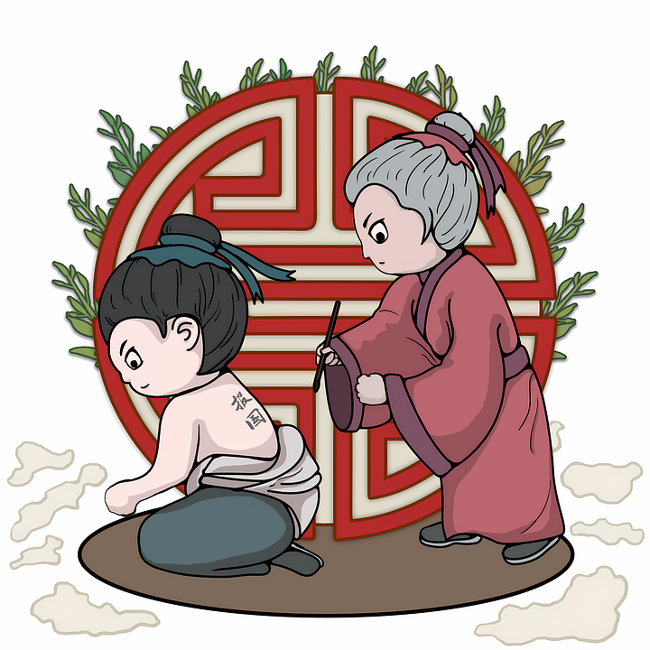 男人 汉服 卡通片 - Pixabay上的免费图片