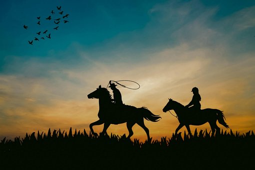 Free Horses Horseback Riding illustration and picture