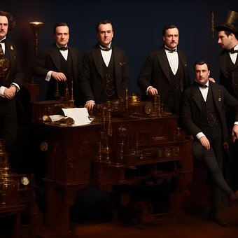 Free Edwardian Victorian illustration and picture