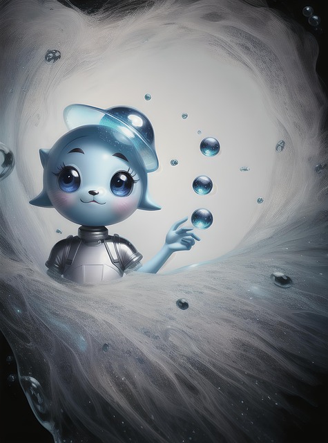 Free Ai Generated Bubbles illustration and picture