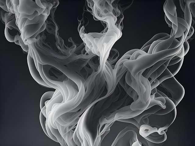Free ai generated smoke incense illustration