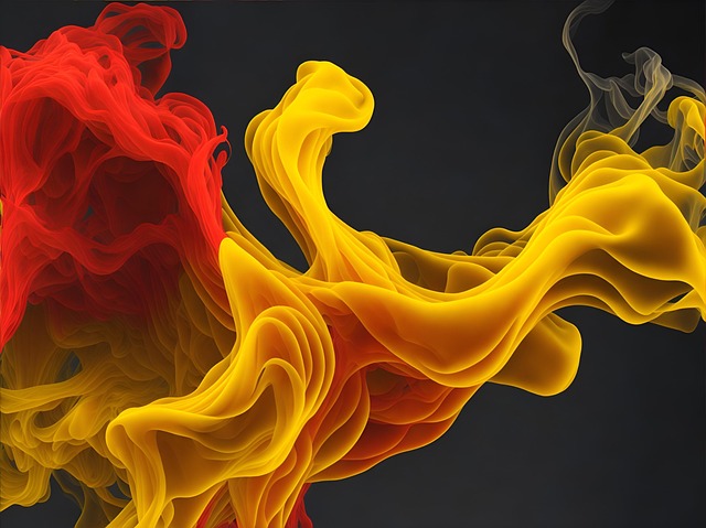 Free ai generated smoke incense illustration