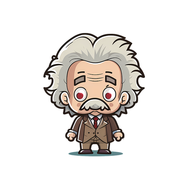 Free Ai Generated Einstein illustration and picture