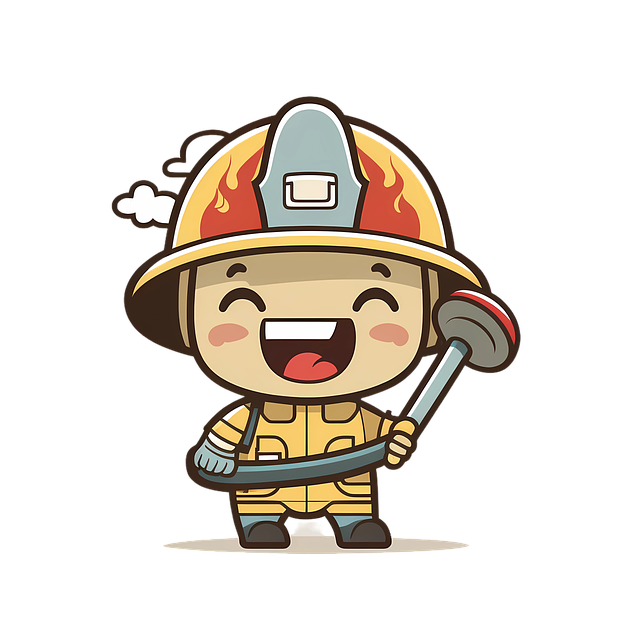 Free Fireman Firefighter illustration and picture