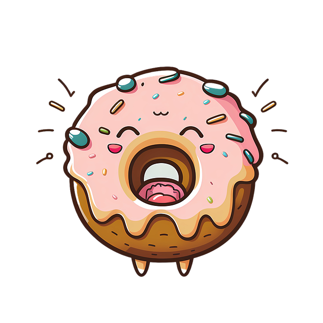 Free Ai Generated Donut illustration and picture