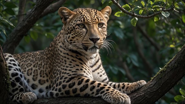 Ai Gerado, Leopardo, Animal, Mamífero